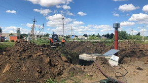 Новый водозабор построен в Добринском районе