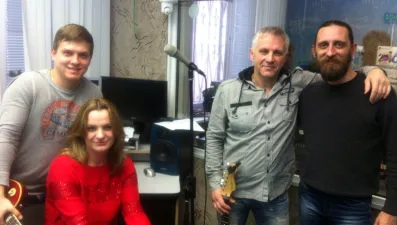 Гости студии - шоу-группа "Chalet"