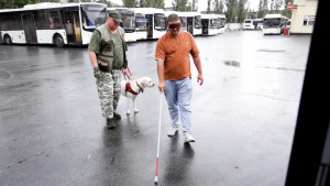 Липецкие водители автобусов обучаются работе со слепыми и слабовидящими пассажирами