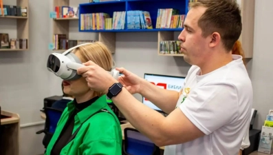 В поселке Добринка Липецкой области открылась детская модельная библиотека нового формата