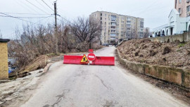 В Липецке из-за просадки грунта ограничено движение на пересечении улиц 8 Марта и Ворошилова