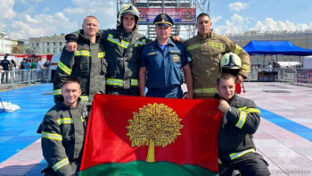 Липецкие огнеборцы вошли в пятёрку лучших на международных соревнованиях среди пожарных и спасателей