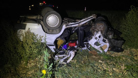 Водителя ВАЗа госпитализировали после столкновения с грузовиком под Липецком