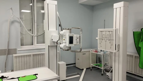 В Липецкой областной инфекционной больнице после капремонта открыли отделение лучевой диагностики