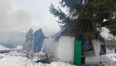 Пожарные спасли от огня жилой дом в Липецкой области