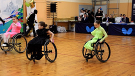 В Липецке прошли два крупных соревнования по танцам на колясках 