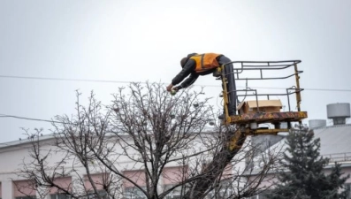 Липецк начали наряжать к Новому году