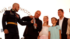 Капсулу времени заложили на первом молодёжном патриотическом форуме в Липецкой области