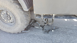 Велосипедист попал под колёса КамАЗа в Лебедянском районе