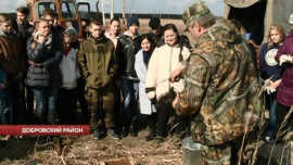 В Липецкой области сажают «Лес Победы»