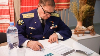 Герой Советского Союза Юрий Чурилов написал этнографический диктант в Липецке