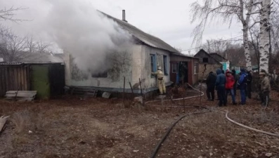 В селе Грачевка при пожаре погибли два человека 