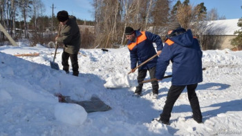 Зачем в лесничествах Липецкой области заготавливают снежные кучи