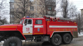 В пожаре в Ельце погиб мужчина