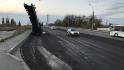 Лебедянский выезд отремонтируют к середине ноября