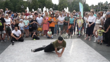 В Липецке у ДС «Звездный» прошёл B-Boy battle