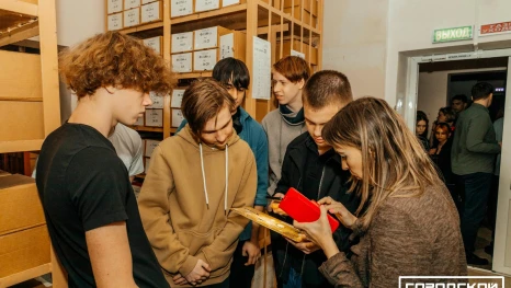 Городской молодежный центр провел уникальный квест в архиве Липецка