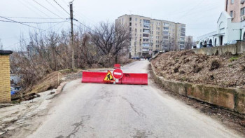 В Липецке из-за просадки грунта ограничено движение на пересечении улиц 8 Марта и Ворошилова