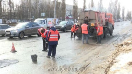 Большой ремонт дорог в Липецке начнется в апреле