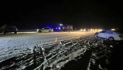 Водителей иномарок увезли в больницу после столкновения на трассе в Липецкой области