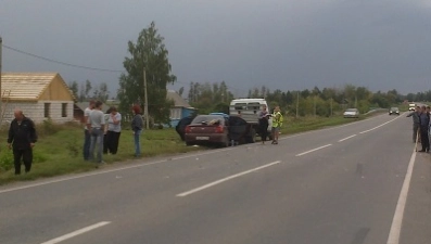 В аварии под Лебедянью погибли двое