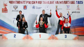 Липецкая сборная завоевала четыре награды чемпионата России по танцам на колясках