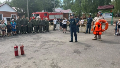  В «Белой берёзке» детям напомнили о безопасности летом