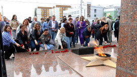 Журналисты Липецкой области почтили подвиг коллег-фронтовиков