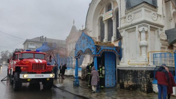 В Ельце едва не сгорел самый нарядный храм города - Великокняжеская церковь