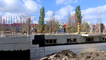 В Данкове строят дома для переселенцев, детсад, ДК и благоустраивают территорию