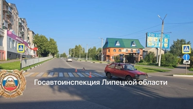 75-летний водитель сбил женщину на пешеходном переходе в Лебедяни 