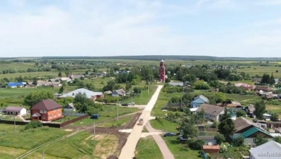 В селе Долгое Данковского района большое благоустройство (видео)