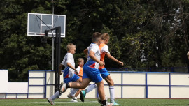 Новый футбольный стадион радует жителей Измалково