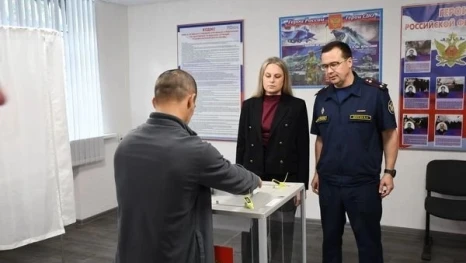 В учреждениях УИС Липецкой области обеспечена реализация избирательных прав граждан