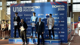 Егор Бобров из Ельца второй год подряд стал чемпионом России в тройном прыжке среди юношей до 18 лет