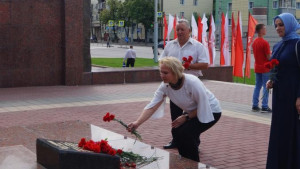 Представители общественных организаций почтили память павших в Великой Отечественной войне 