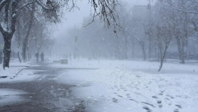 В Липецке ожидается снег с дождем и сильный ветер