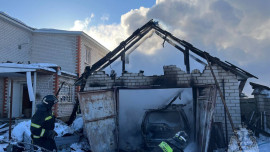 В гараже под Липецком взорвался газовый баллон