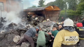 Серьезный пожар на Соколе в Липецке локализован на площади 600 квадратных метров 