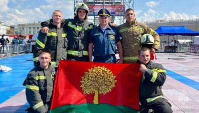 Липецкие огнеборцы вошли в пятёрку лучших на международных соревнованиях среди пожарных и спасателей