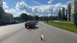 Пассажирку легковушки госпитализировали после ДТП на Циолковского в Липецке