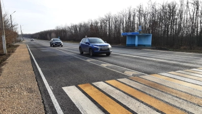 В Липецкой области отремонтировали трассу Липецк–Грязи–Песковатка