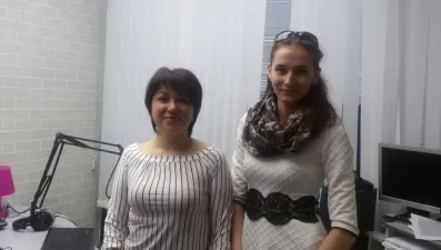 Гости студии: Оксана Демина и Ангелина Селиванова