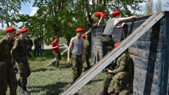 Школьники из Липецка победили на региональном этапе Спартакиады допризывной молодежи