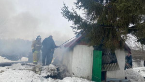 Пожарные спасли от огня жилой дом в Липецкой области