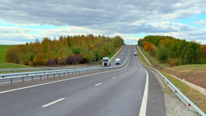 Трассу Р-119 в Липецкой области расширили до четырех полос