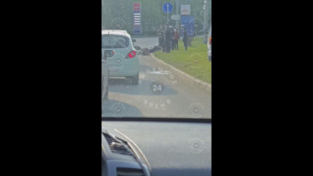 Серьёзная авария с мотоциклистами произошла на улице Циолковского Липецке