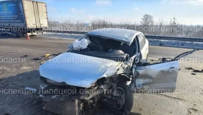 Два человека пострадали в серьёзном ДТП в Липецкой области