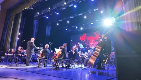 Воронежский оркестр исполнил хиты «Сектора Газа» на липецкой сцене