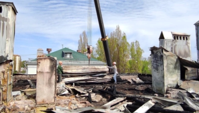 Началось восстановление крыши дома в Липецке на улице Зегеля